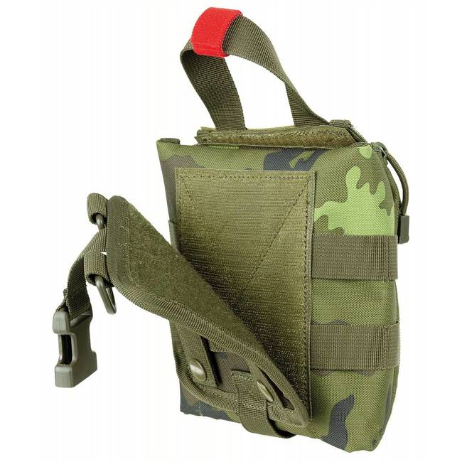 FIRST AID POUCH - "MOLLE" - MFH® - SMALL - M95 CZ CAMO