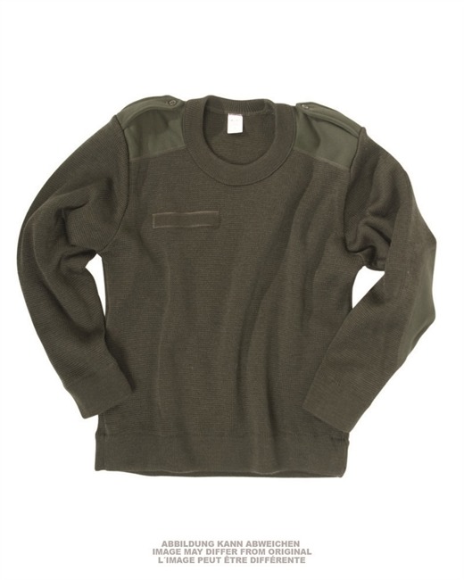 FRENCH COMMANDO SWEATER - OD - USED