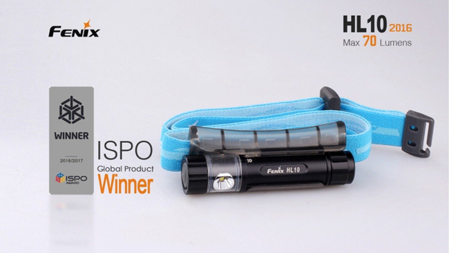 Flashlight Fenix HL10, water resistant