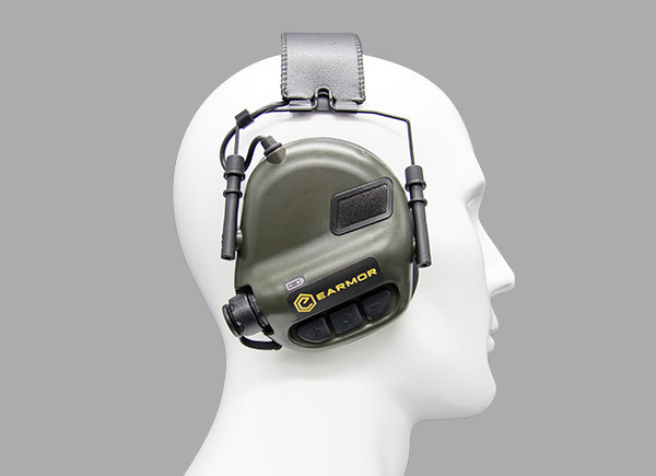 M31 Electronic Hearing Protector - Olive green