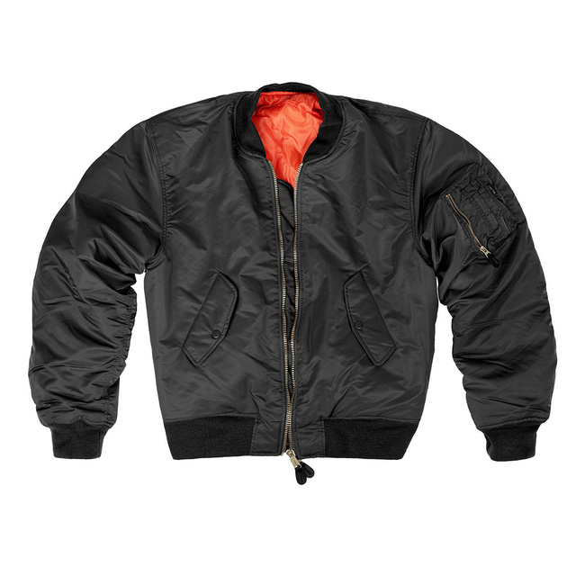 US FLIGHT JACKET BASIC MA1® - Mil-Tec® - BLACK