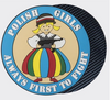 "POLISH GIRLS" Patch - PVC - blue