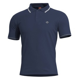 TRICOU POLO - ANIKETOS STRIPES - Pentagon® - BLEUMARIN