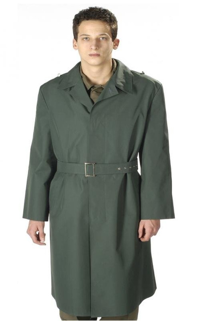 PELERINA, TRENCH IMPERMEABIL „GDR-VOPO” - ARMATA GERMANIEI DE EST - VERDE - CA NOU