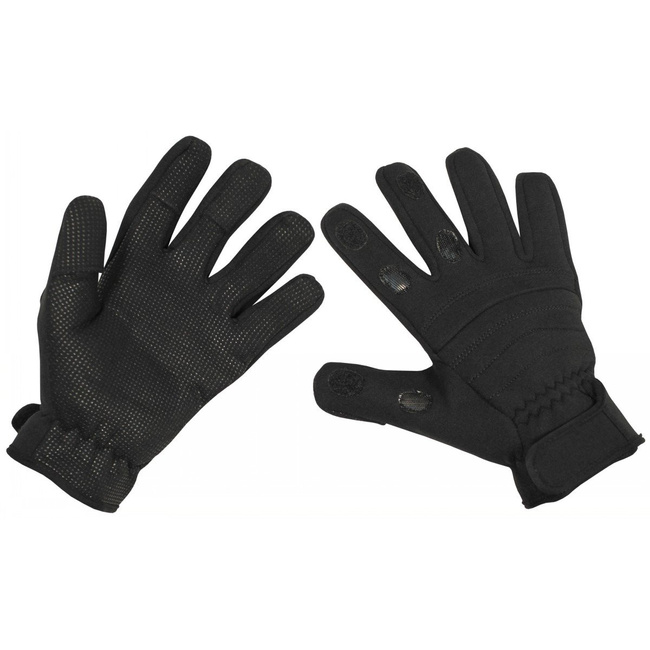 Manusi neopren MFH Combat negre