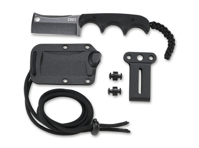 FIXED BLADE KNIFE "Minimalist Cleaver Blackout" - CRKT