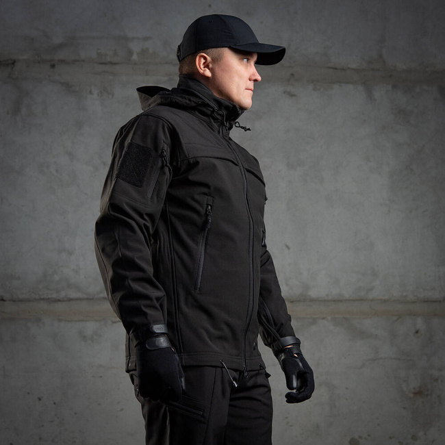 JACHETA SOFTSHELL POLICE, OLIVE - M-TAC