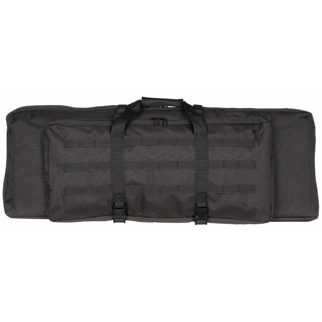 Geanta pentru arme, neagra, cu captuseala