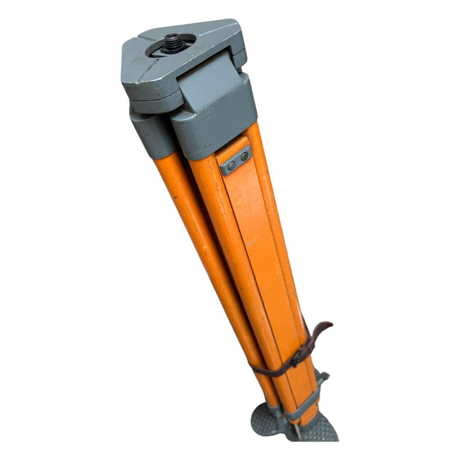 VINTAGE TRIPOD FOR CAMERA - WOODEN - ROMANIAN ARMY MILITARY SURPLUS - IN GOOD CONDITION