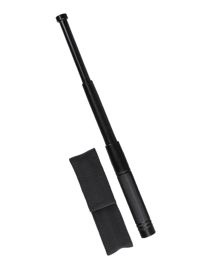 BASTON TELESCOPIC CU HUSA - NEGRU - Mil-Tec - 13/32 CM