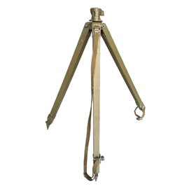 TREPIED VINTAGE PENTRU PERISCOP - METAL - SURPLUS MILITAR ARMATA ROMANA - OLIVE - IN STARE BUNA