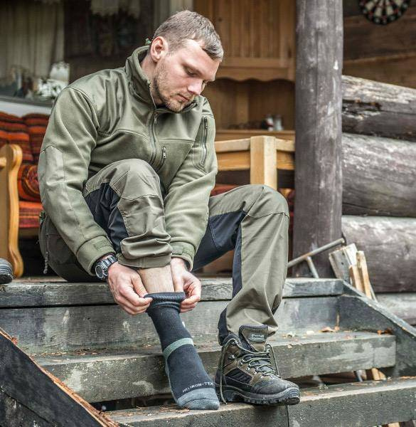 MEDIUMWEIGHT SOCKS - Helikon-Tex® - BLACK