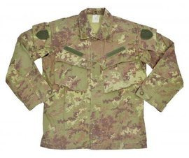 ITALIAN ARMY FIELD SHIRT - VEGETATO DESERT - USED