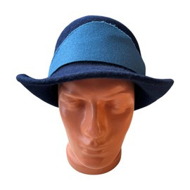 PALARIE DIN LANA - BLEUMARIN CU BANDA BLEU - SURPLUS MILITAR ARMATA ROMANA - CA NOUA