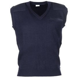 PULOVER FARA MANECI NL - ALBASTRU - FOLOSIT