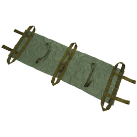 Targa suspendata usoara - Hammock Stretcher - Verde OD - Surplus Militar Armata Olandeza - Uzata/Obiect de colectie