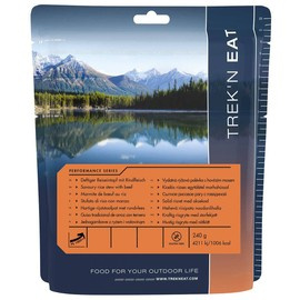 MANCARE DE OREZ SARATA CU CARNE DE VITA , PS - 240 G - TREK'N EAT - MFH