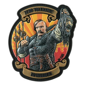 PATCH ZERO TOLERANCE PVC - COYOTE - M-TAC