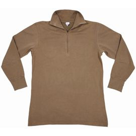 BLUZĂ BW DIN TRICOT - CU FERMOAR - TROPEN - MARO - SURPLUS MILITAR - FOLOSIT