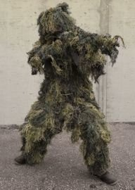 GHILLIE SUIT - 4 PIECES - Mil-Tec - WOODLAND