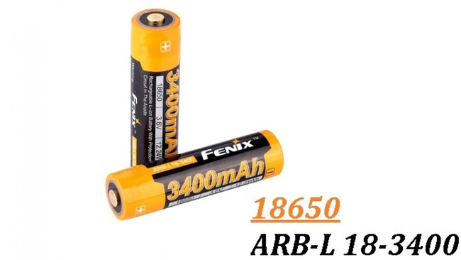 Fenix 18650 - 3400mAh - Acumulator - ARB-L18-3400