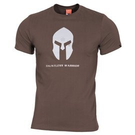 T-SHIRT - AGERON "SPARTAN HELMET" - Pentagon® - TERRA BROWN