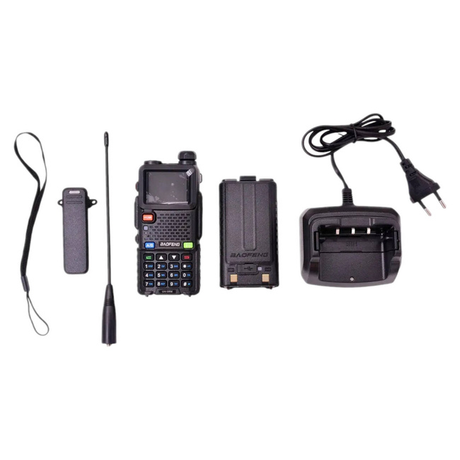 Baofeng UV-5RM 8W Tri-Band Radio cu USB-C