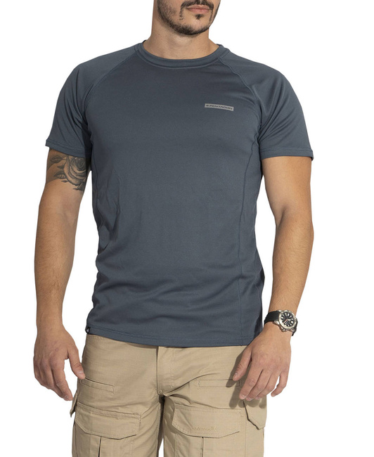 ACTIVITY T-SHIRT - "BODY SHOCK" - Pentagon® - CINDER GREY