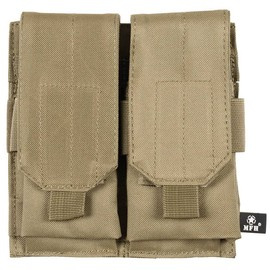 Port incarcator cu 2 compartimente, "MOLLE" - coyote tan - MFH