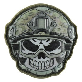 PATCH PVC EMOJI NR. 2 3D - OLIVE - M-TAC