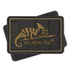 PATCH DIN PVC CU LOGO HELIKON-TEX - 5.5 x 3.5 CM - COYOTE