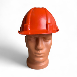 Casca de protectie - Surplus Militar Armata Romana - Portocalie - In stare buna