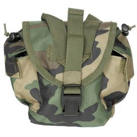 Drinking Bottle Bag "Molle", woodland