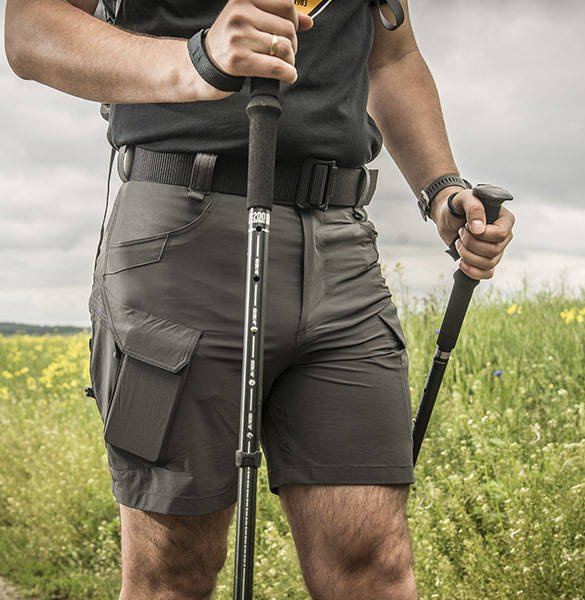 PANTALONI SCURTI OUTDOOR TACTICAL ULTRA SHORTS - VERSASTRECH LITE - VERDE TAIGA - HELIKON