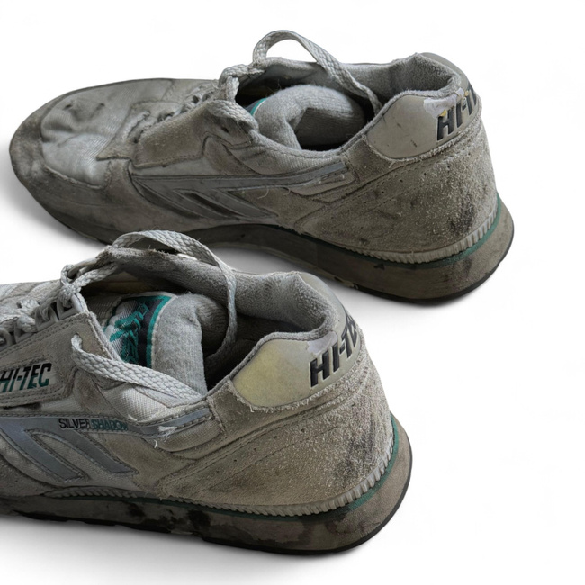 PANTOFI SPORT HI TEC - SILVER SHADOW - SURPLUS MILITAR ARMATA BRITANICA - ALBI - UZATI