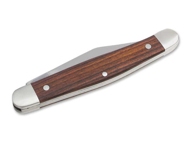 MEDIUM STOCKMAN ROSEWOOD POCKET KNIFE - BOKER