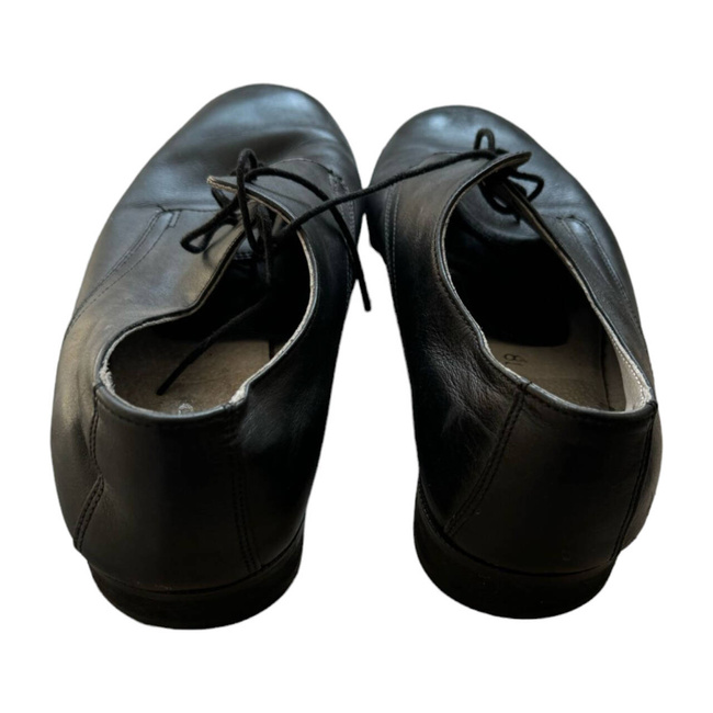 PANTOFI DIN PIELE NEAGRA - SURPLUS MILITAR ARMATA ROMANA - UZATI