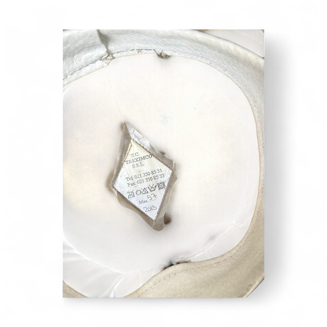 RSR OFFICER CAP - ARTILLERY/TECHNICAL - ROMANIAN ARMY MILITARY SURPLUS - OD GREEN - LIKE NEW