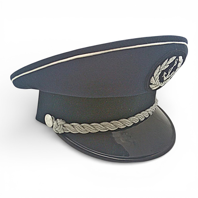 HHJ Cap - Hungarian Army Military Surplus - Blue - Like New