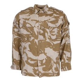 JACHETA BRITANICA DE CAMP - TROPICAL - DESERT DPM - SURPLUS MILITAR - UZATA