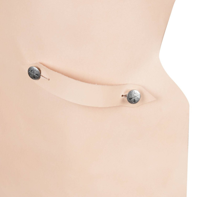 SORT DIN PIELE NATURALĂ -  MORAKNIV® - CU BONUS GRATUIT - CUȚITUL STEAK CLASSIC