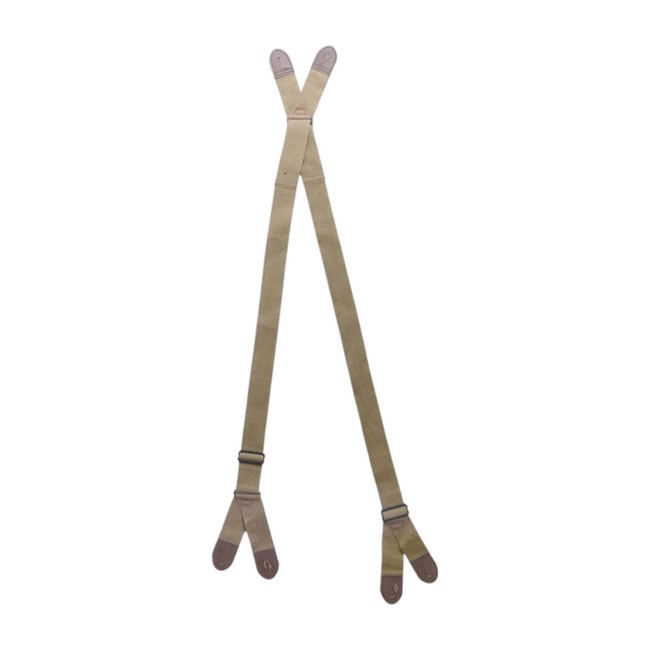 BRETELE CU CAPETE DIN PIELE - SURPLUS MILITAR ORIGINAL ARMATA AMERICANA USA -  UZATE