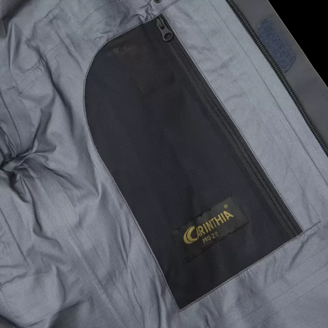 Jacheta tactica waterproof si windproof PRG 2.0 - Professional Rain Garment - Gri - Carinthia 