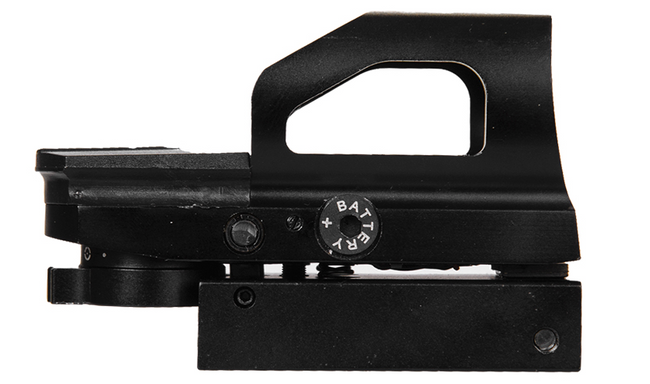 Red & Green dot Reflex Sight 4 Reticles 