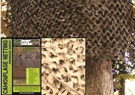 PLASA PENTRU CAMUFLAJ 3X3M - DESERT