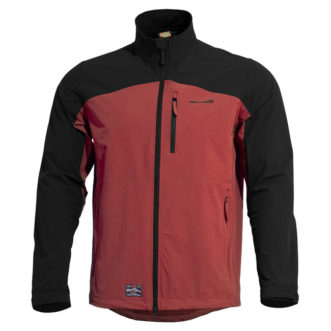 LIGHT SOFTSHELL JACKET - ELITE - PENTAGON - MAROON RED