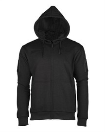 HANORAC TACTIC CU FERMOAR - Mil-Tec® - NEGRU