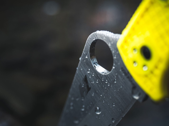 CUTIT DE BUZUNAR "PACIFIC SALT 2" - GALBEN- SPYDERCO