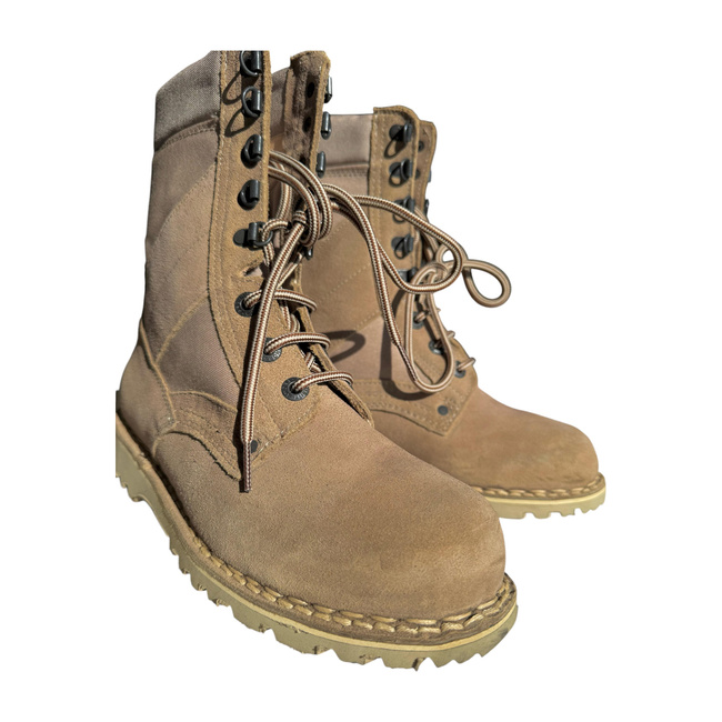 ROMANIAN MILITARY BOOTS - DESERT- LIKE NEW