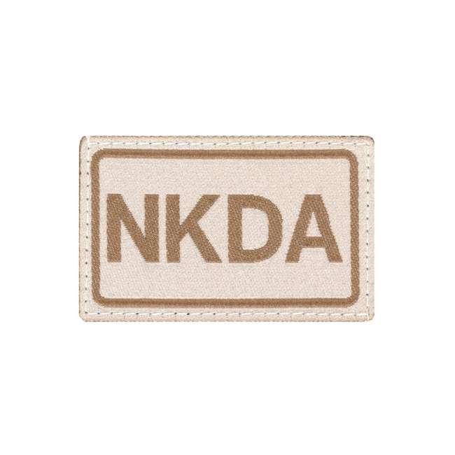 BLOOD GROUP PATCH - NKDA - DESERT - CLAWGEAR